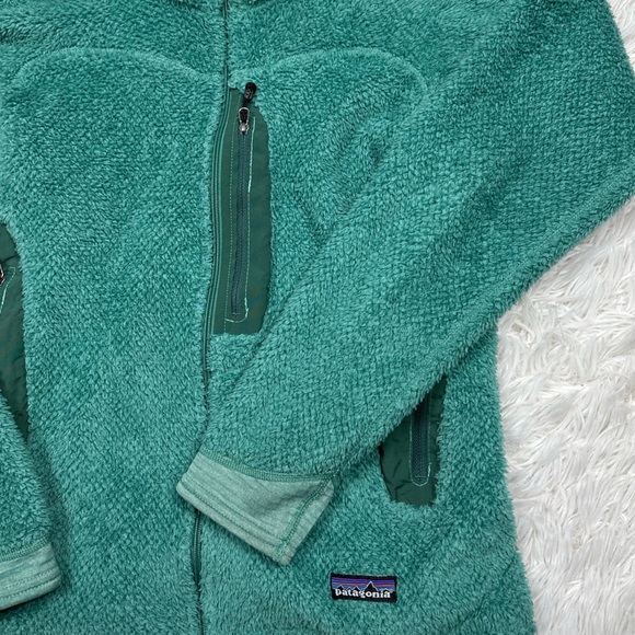 Patagonia Women's R2 Jacket Fleece Size Small Agate Green / Teal - Picture 5 of 8